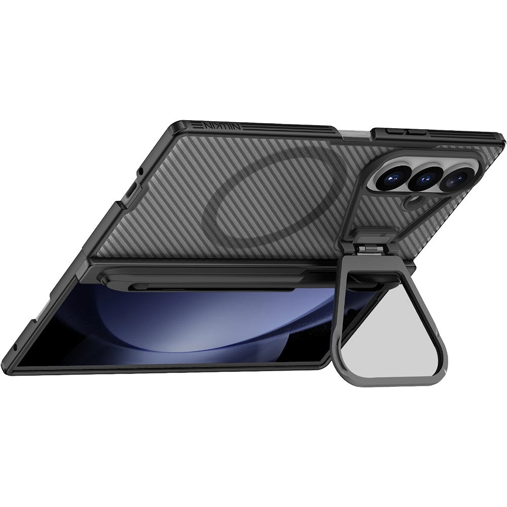 Handyhülle für Galaxy Z Fold8 Ultra, Nillkin CamShield Prop Magnetic mit MagSafe, Schwarz und Transparent