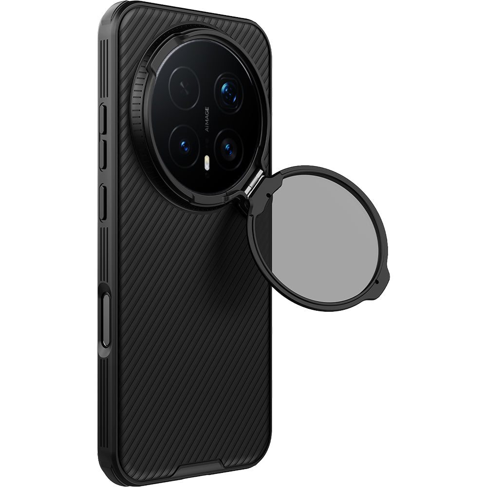 Handyhülle für Honor Magic8 Pro, Nillkin CamShield Prop Magnetic mit MagSafe, Schwarz