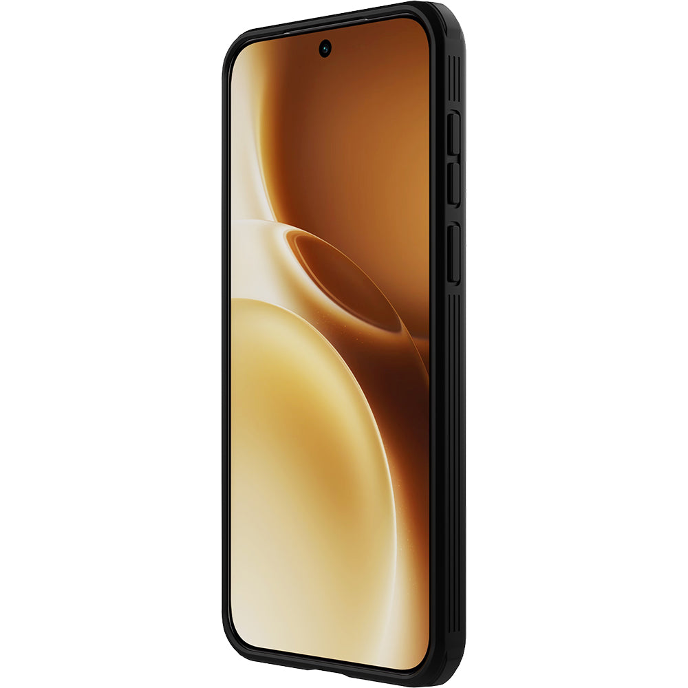 Handyhülle für Honor Magic8 Pro, Nillkin CamShield Prop Magnetic mit MagSafe, Transluzent mit Schwarz