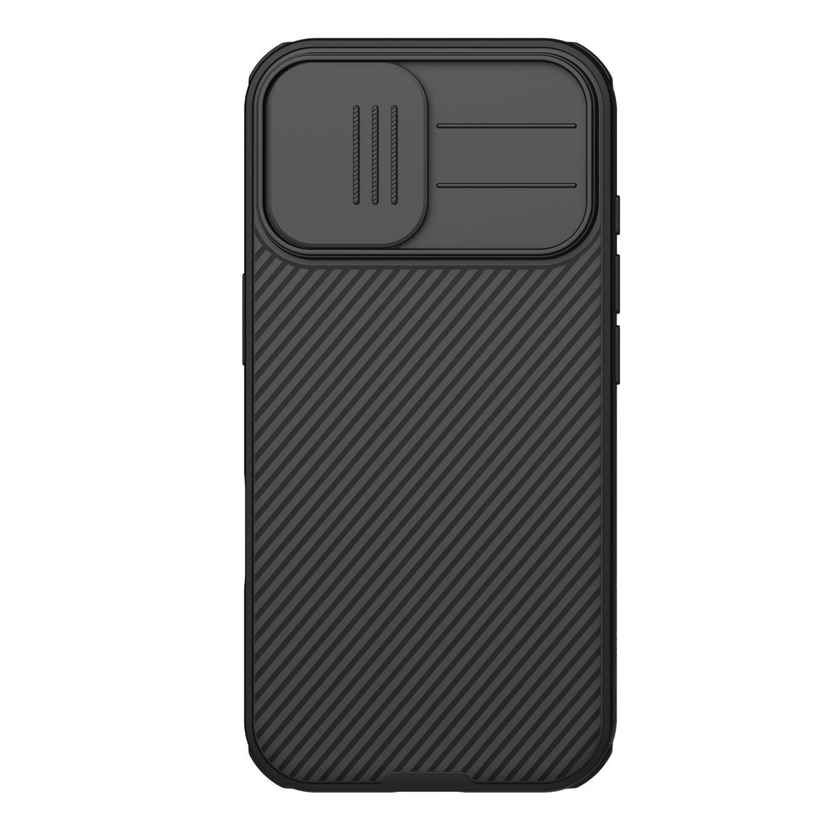 Handyhülle mit Kameraschutz für Apple iPhone 17 mit MagSafe, Nillkin CamShield Pro Magnetic, Schwarz