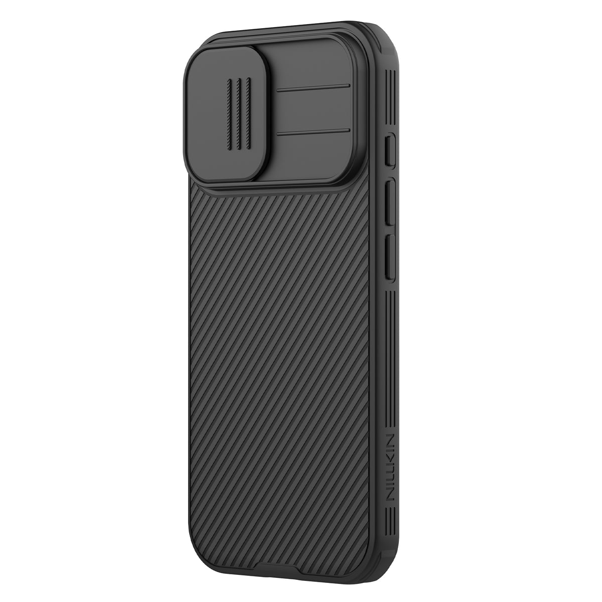 Handyhülle mit Kameraschutz für Apple iPhone 17 mit MagSafe, Nillkin CamShield Pro Magnetic, Schwarz