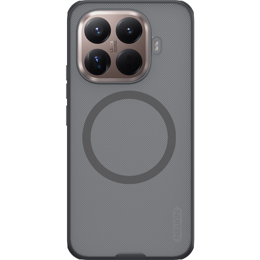 Handyhülle für Xiaomi 15T Pro, Nillkin Frosted Shield Pro Magnetic mit MagSafe, Schwarz und Transparent