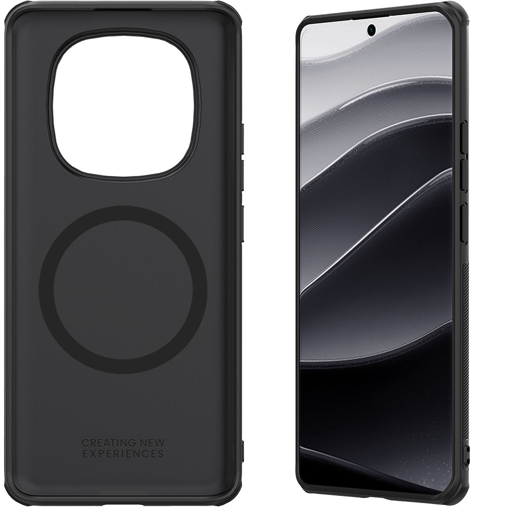 Handyhülle für Xiaomi Redmi Note 14 Pro Plus 5G, Nillkin Frosted Shield Pro Magnetic, Schwarz