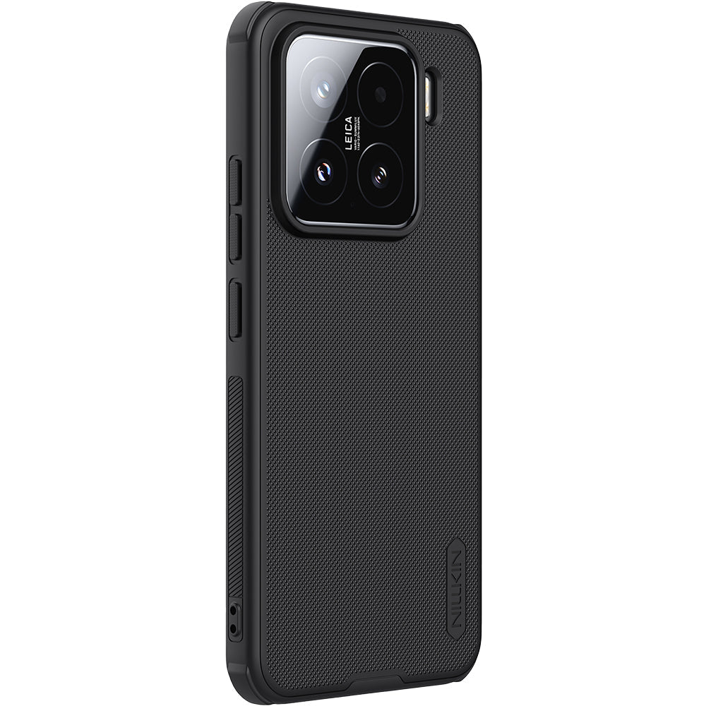 Handyhülle für Xiaomi 15, Nillkin Frosted Shield Pro Magnetic, Schwarz