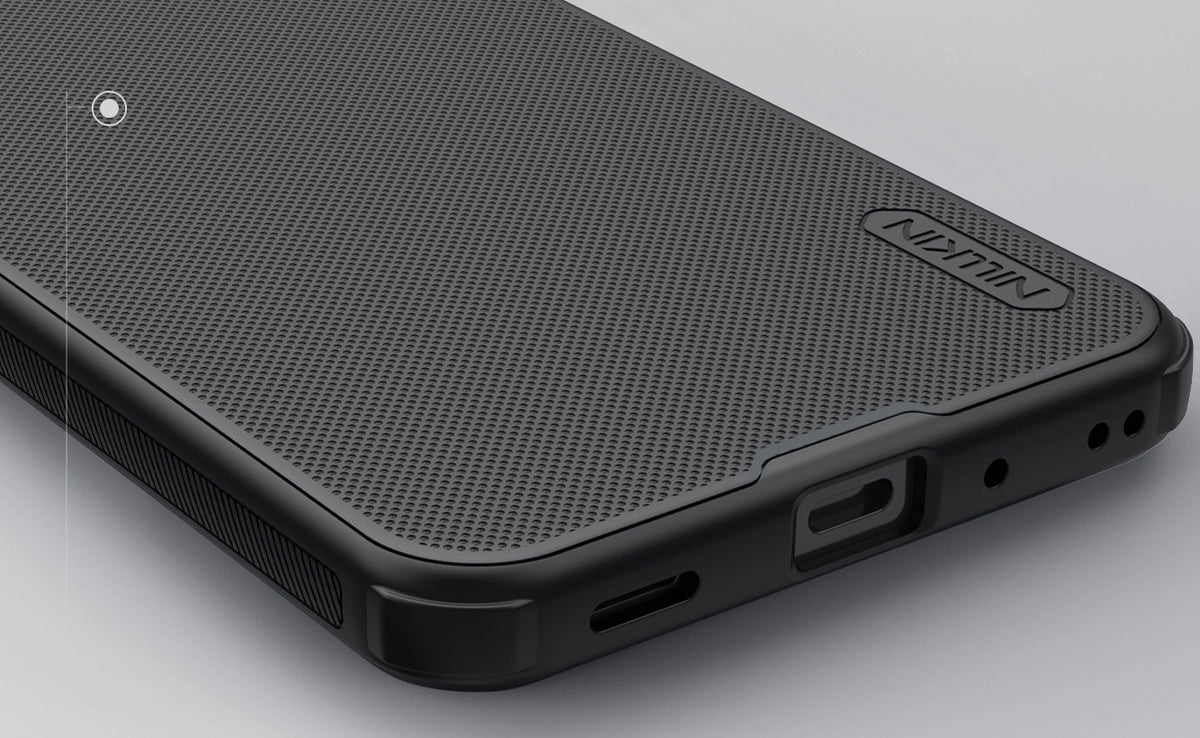 Handyhülle für Galaxy A17 5G / 4G, Nillkin Frosted Shield Pro, Schwarz