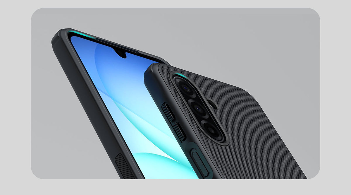 Handyhülle für Galaxy A17 5G / 4G, Nillkin Frosted Shield Pro, Schwarz