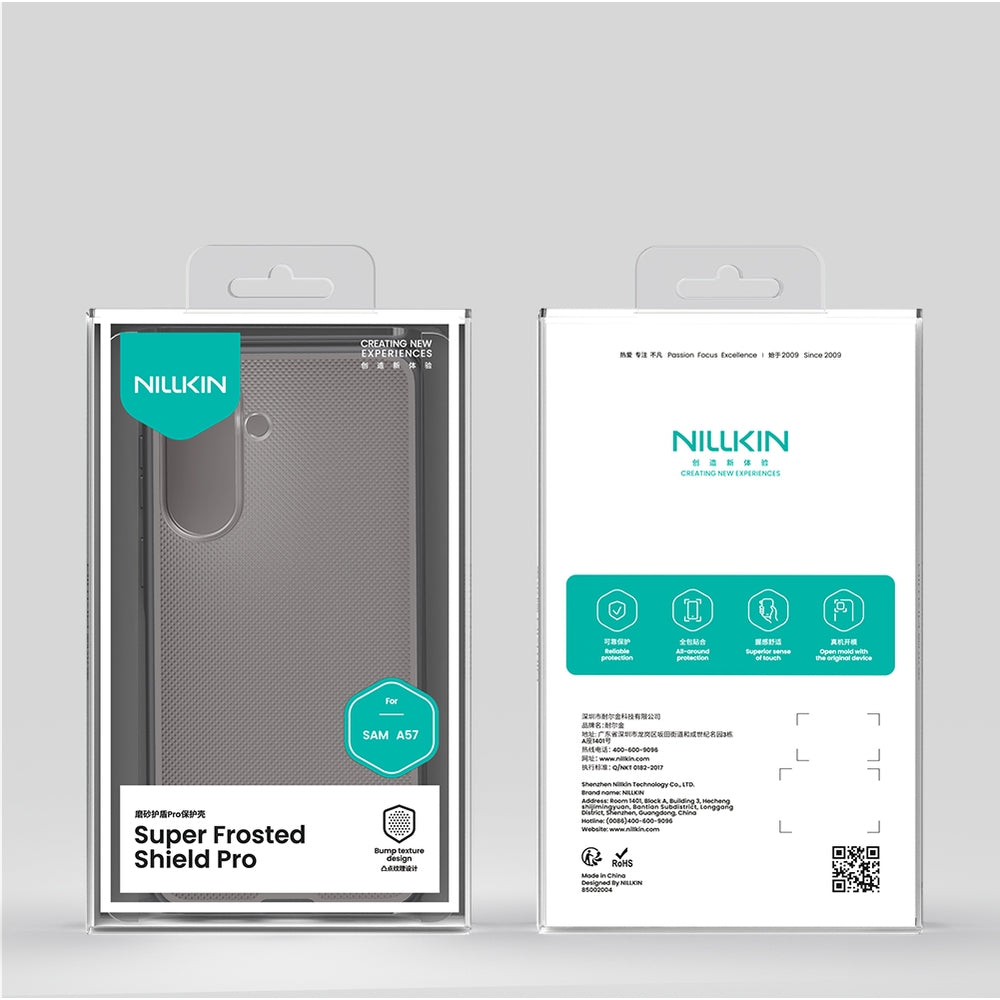 Handyhülle für Galaxy A57 5G, Nillkin Super Frosted Shield Pro, Rauchfarben