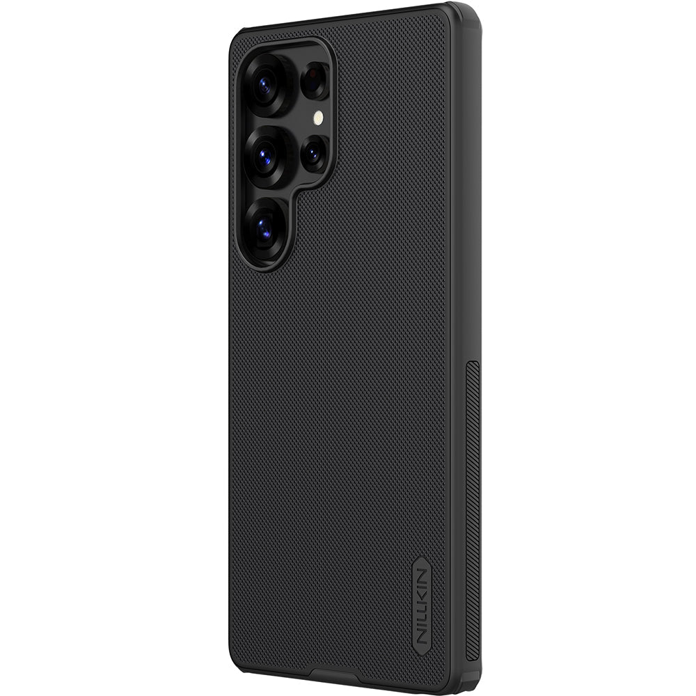 Handyhülle für Galaxy S25 Ultra, Nillkin Frosted Shield Pro, Schwarz