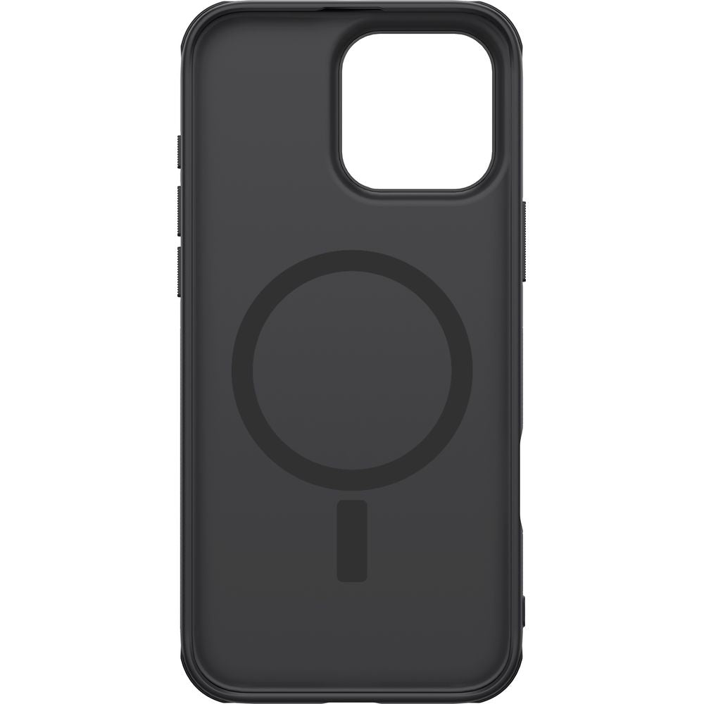 Schutzhülle für iPhone 16 Pro, Nillkin Frosted Shield Pro Magnetic, Schwarz