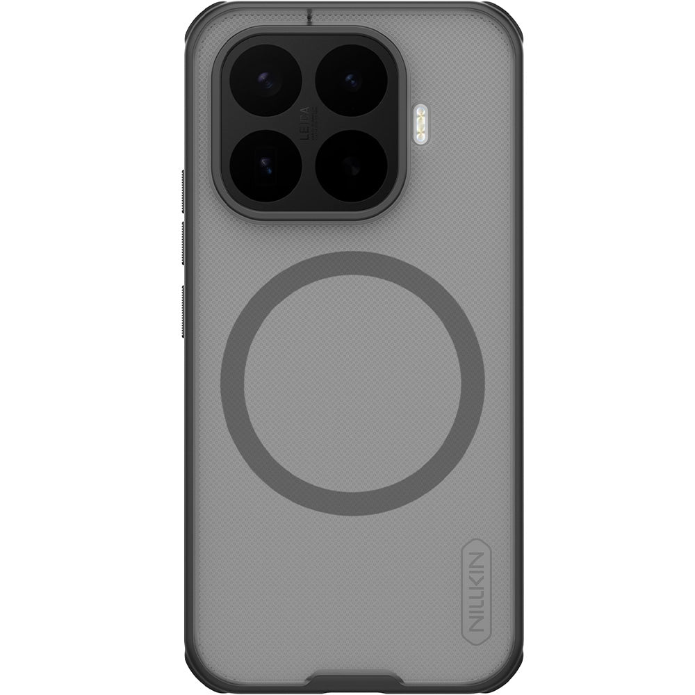 Handyhülle für Xiaomi 17T, Nillkin Frosted Shield Pro Magnetic mit MagSafe, Rauchfarben-Schwarz