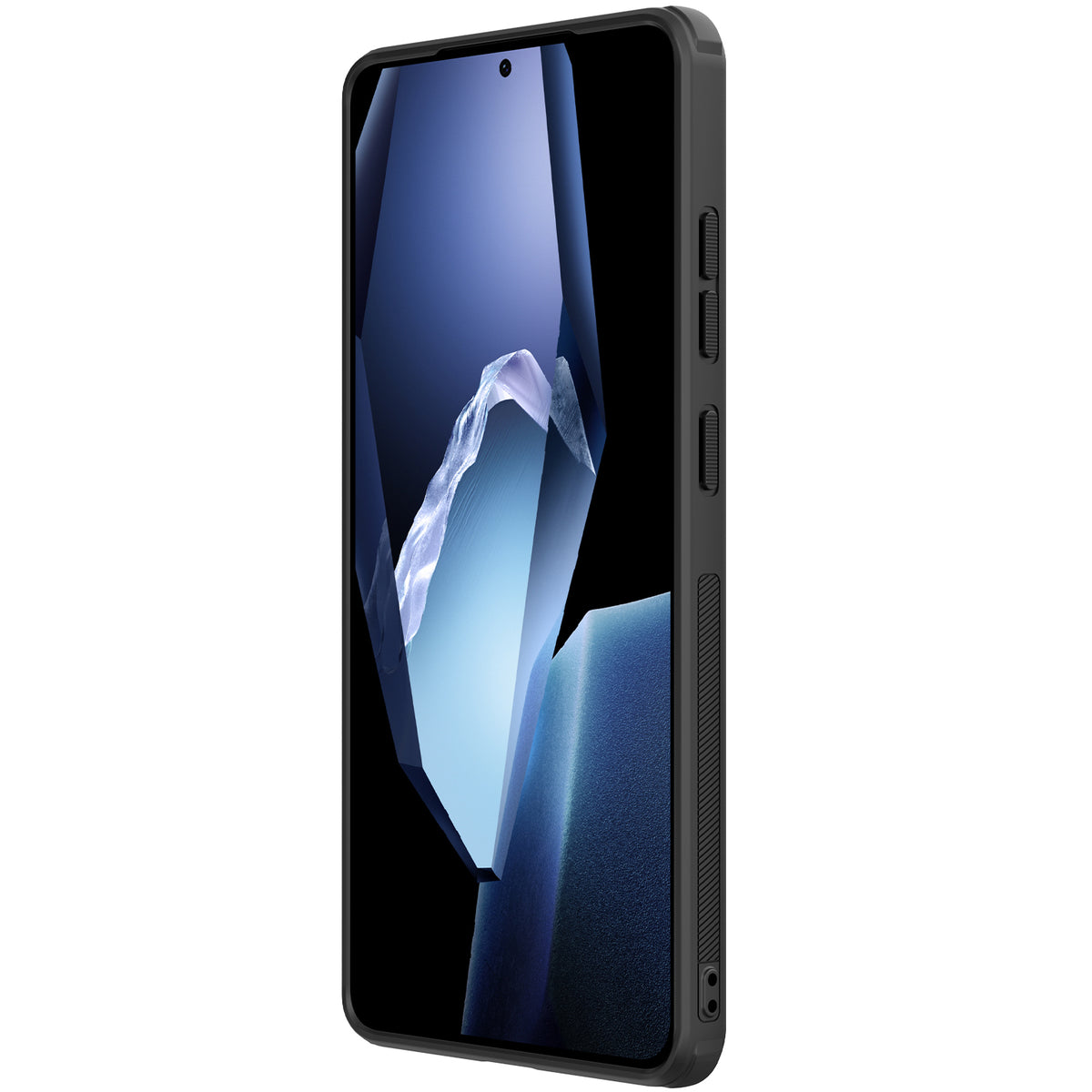 Handyhülle für OnePlus 13R, Nillkin Frosted Shield Pro Magnetic, Schwarz