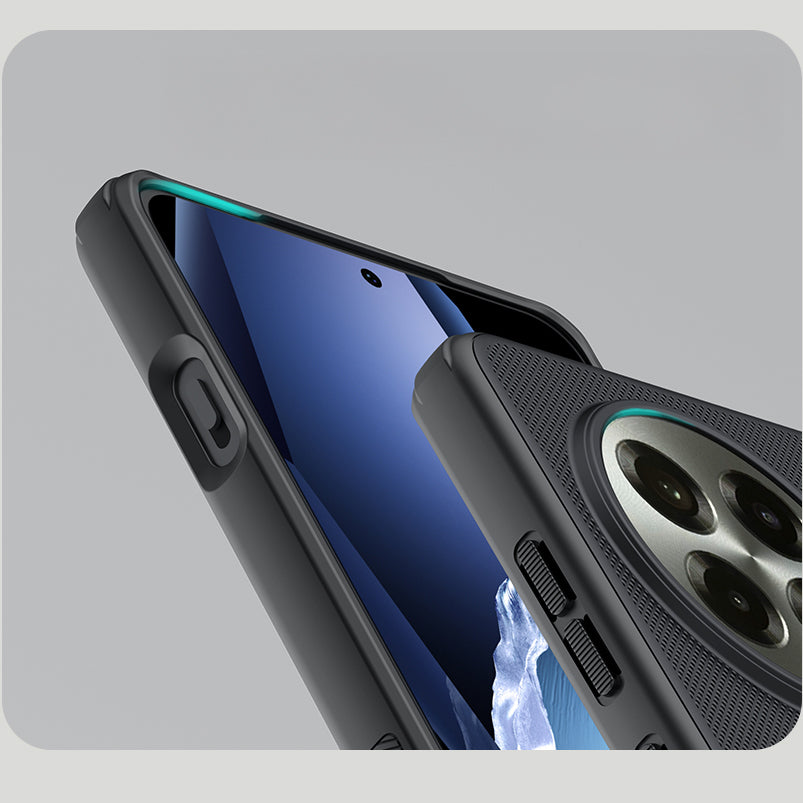 Handyhülle für OnePlus 13R, Nillkin Frosted Shield Pro Magnetic, Schwarz