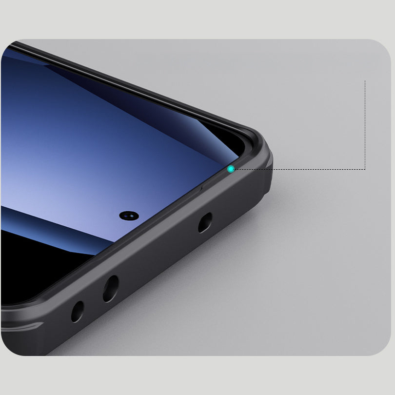 Handyhülle für OnePlus 13R, Nillkin Frosted Shield Pro Magnetic, Schwarz