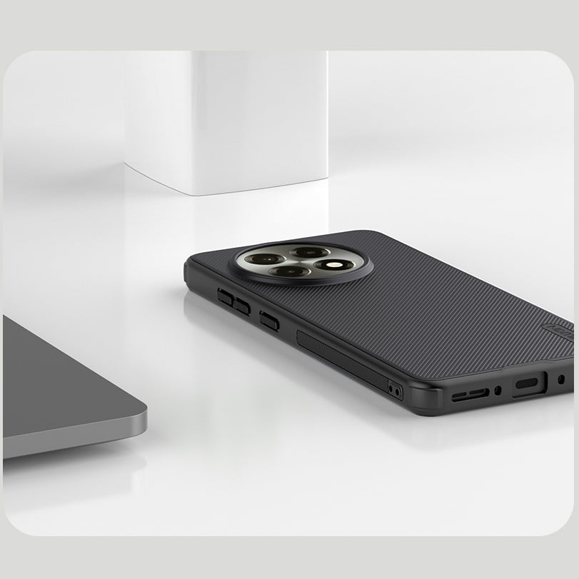 Handyhülle für OnePlus 13R, Nillkin Frosted Shield Pro Magnetic, Schwarz