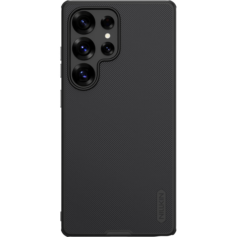Handyhülle für Galaxy S25 Ultra, Nillkin Frosted Shield Pro Magnetic, Schwarz
