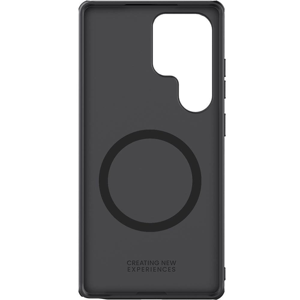 Handyhülle für Galaxy S25 Ultra, Nillkin Frosted Shield Pro Magnetic, Schwarz
