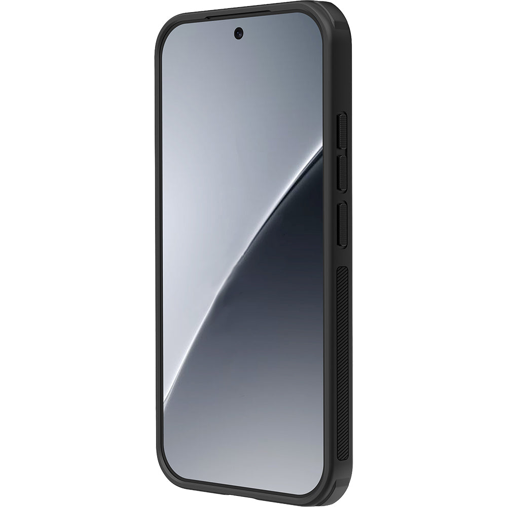 Handyhülle für Xiaomi 17, Nillkin Frosted Shield Pro Magnetic mit MagSafe, Schwarz