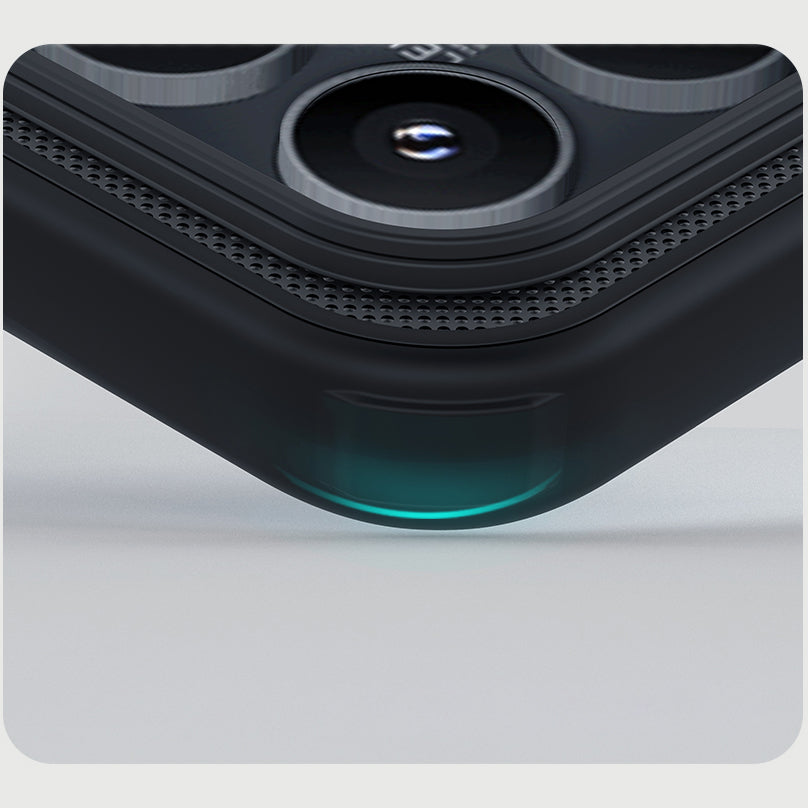 Handyhülle für Xiaomi 17, Nillkin Frosted Shield Pro Magnetic mit MagSafe, Schwarz