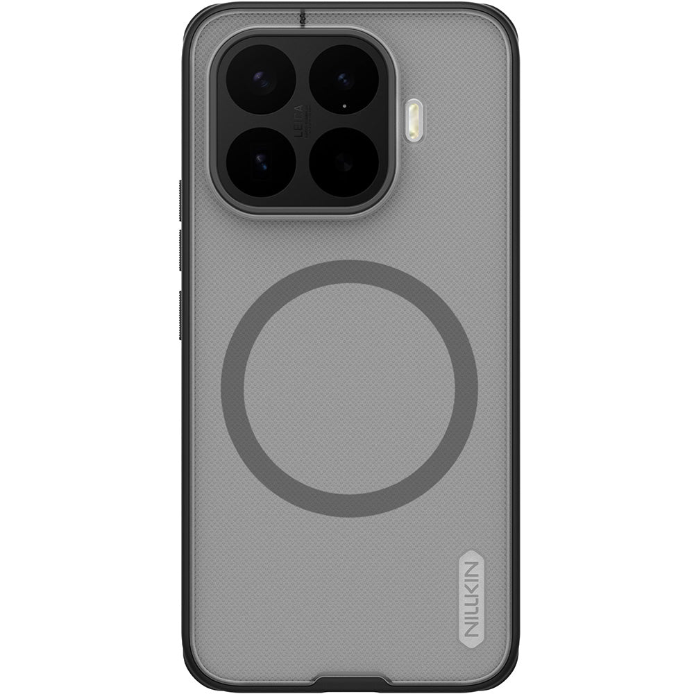 Handyhülle für Xiaomi 17T Pro, Nillkin Frosted Shield Pro Magnetic mit MagSafe, Rauchfarben-Schwarz