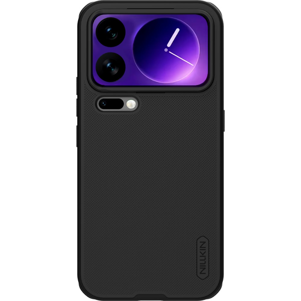 Handyhülle für Xiaomi 18 Pro Max, Nillkin Frosted Shield Pro Magnetic mit MagSafe, Schwarz (1/6)
