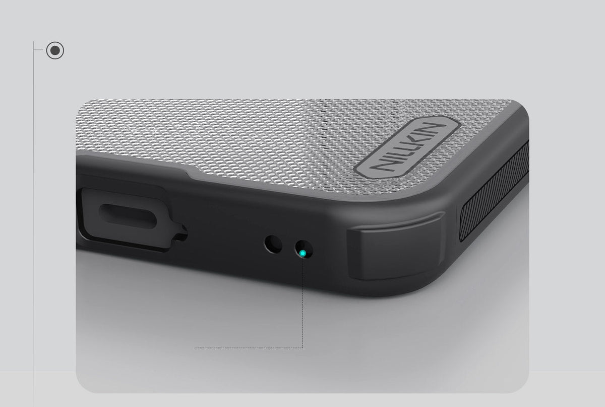 Handyhülle für Nothing Phone 3, Nillkin Frosted Shield Pro, Durchscheinend-Schwarz