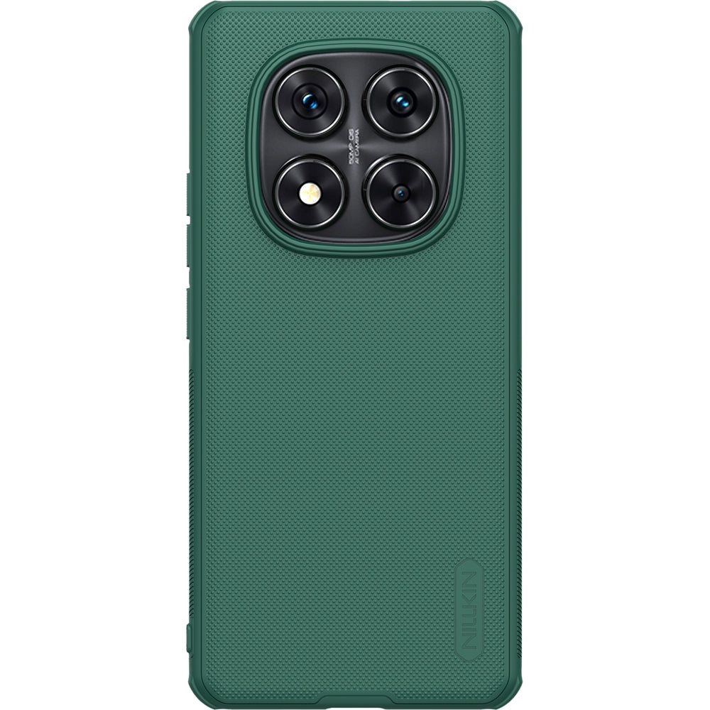 Handyhülle für Redmi Note 14 Pro 5G / POCO X7, Nillkin Frosted Shield Pro, Dunkelgrün