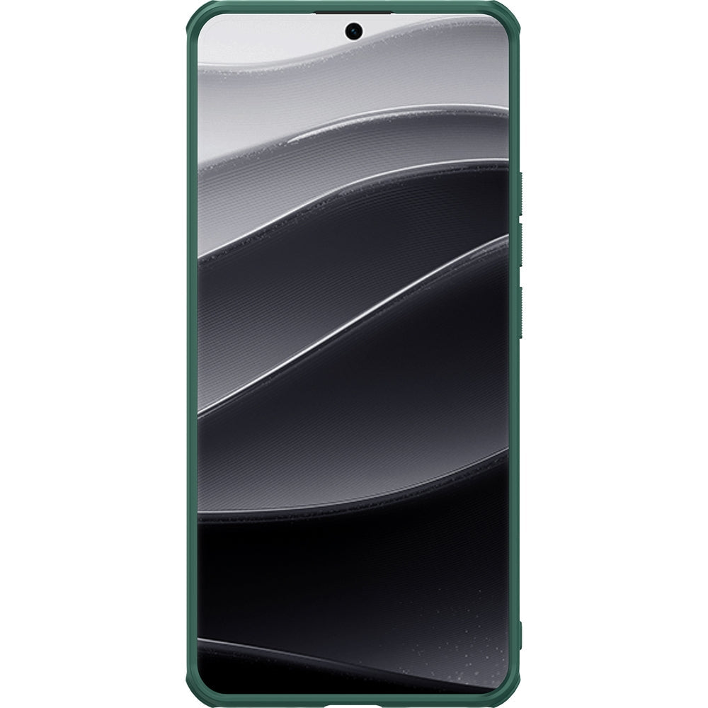 Handyhülle für Redmi Note 14 Pro 5G / POCO X7, Nillkin Frosted Shield Pro, Dunkelgrün