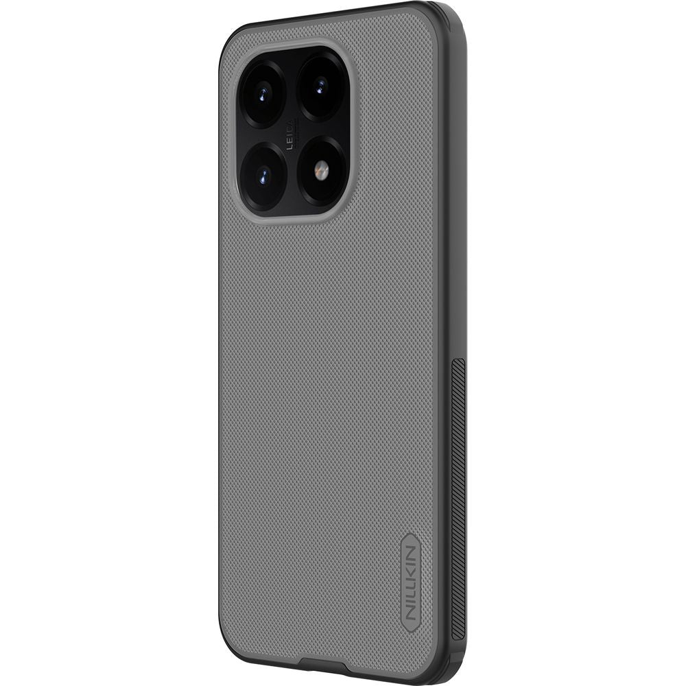 Handyhülle für Xiaomi 15T, Nillkin Frosted Shield Pro, Durchscheinend mit schwarzen Rahmen