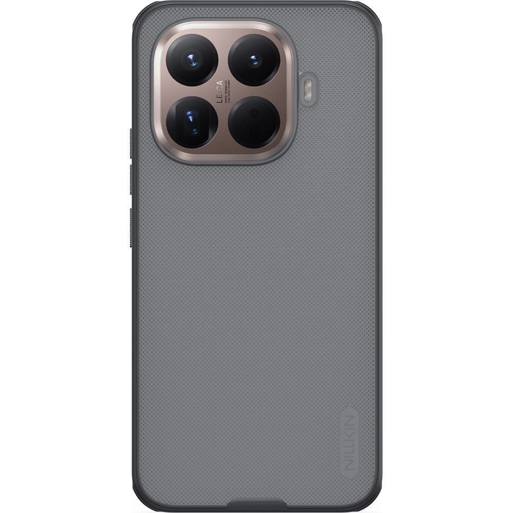 Handyhülle für Xiaomi 15T Pro, Nillkin Frosted Shield Pro, Durchscheinend mit schwarzen Rahmen