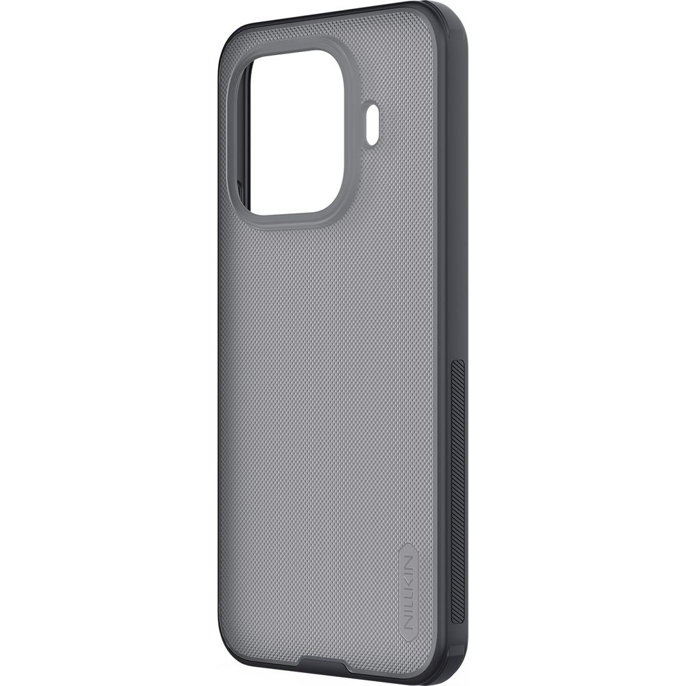 Handyhülle für Xiaomi 15T Pro, Nillkin Frosted Shield Pro, Durchscheinend mit schwarzen Rahmen