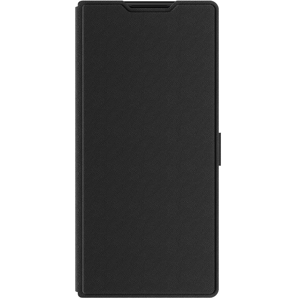Handyhülle mit Klappe und Kameraschutz für Galaxy Z Fold8 Ultra, Nillkin Qin Prop, Schwarz (2/12)