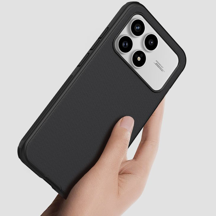 Handyhülle für Xiaomi POCO F8 Pro, Nillkin Super Frosted Shield Pro Magnetic mit MagSafe, Schwarz