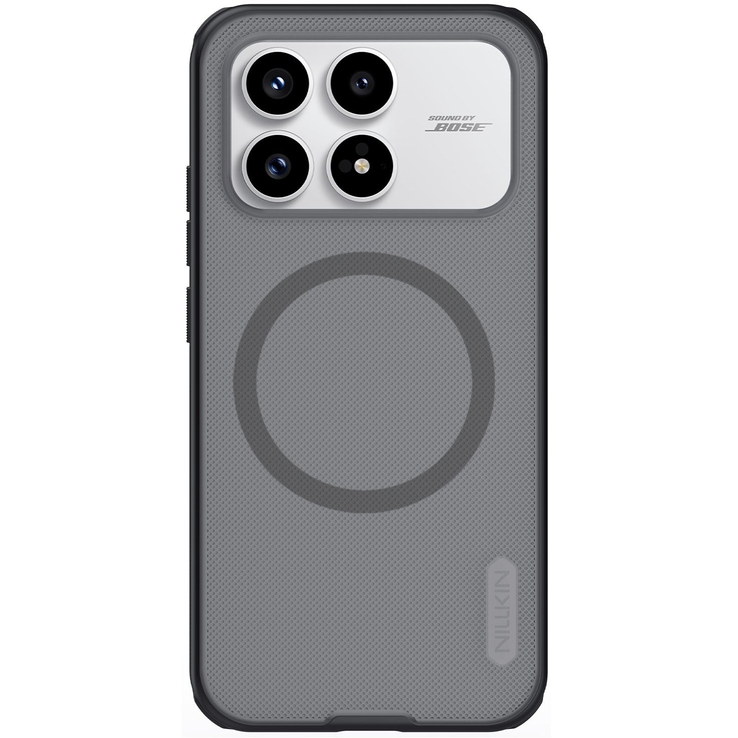 Handyhülle für Xiaomi POCO F8 Pro, Nillkin Super Frosted Shield Pro Magnetic mit MagSafe, Rauchfarben