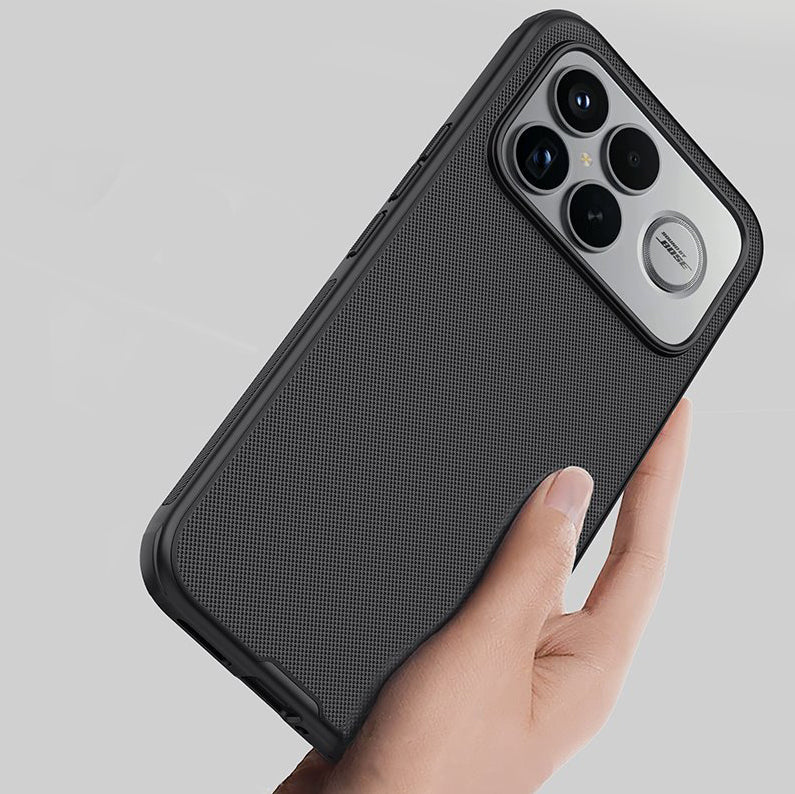 Handyhülle für Xiaomi POCO F8 Ultra, Nillkin Super Frosted Shield Pro Magnetic mit MagSafe, Schwarz