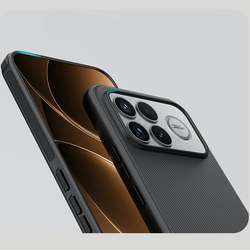 Handyhülle für Xiaomi POCO F8 Ultra, Nillkin Super Frosted Shield Pro Magnetic mit MagSafe, Schwarz