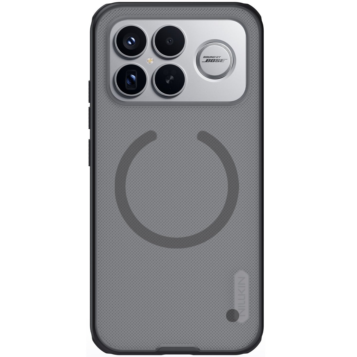Handyhülle für Xiaomi POCO F8 Ultra, Nillkin Super Frosted Shield Pro Magnetic mit MagSafe, Rauchfarben