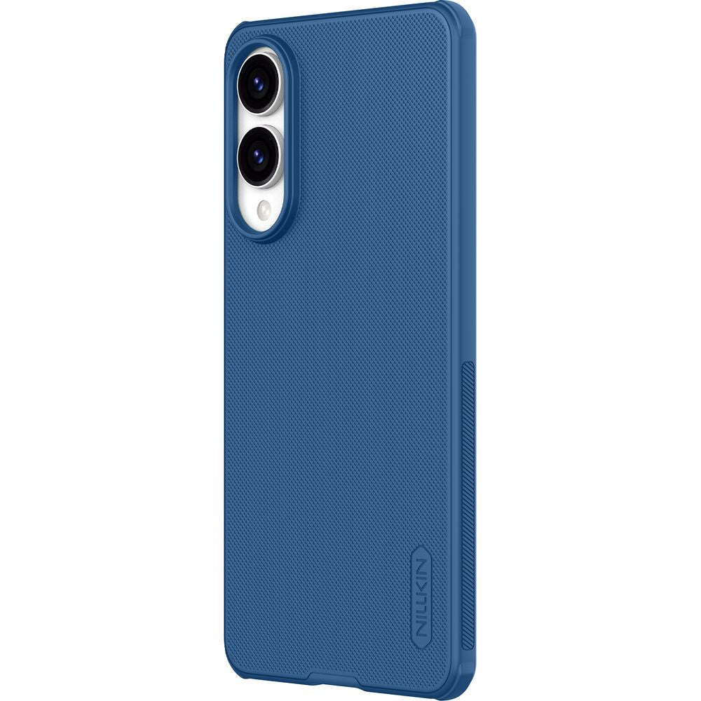 Handyhülle für Galaxy S25 Edge, Nillkin Frosted Shield Pro, Dunkelblau