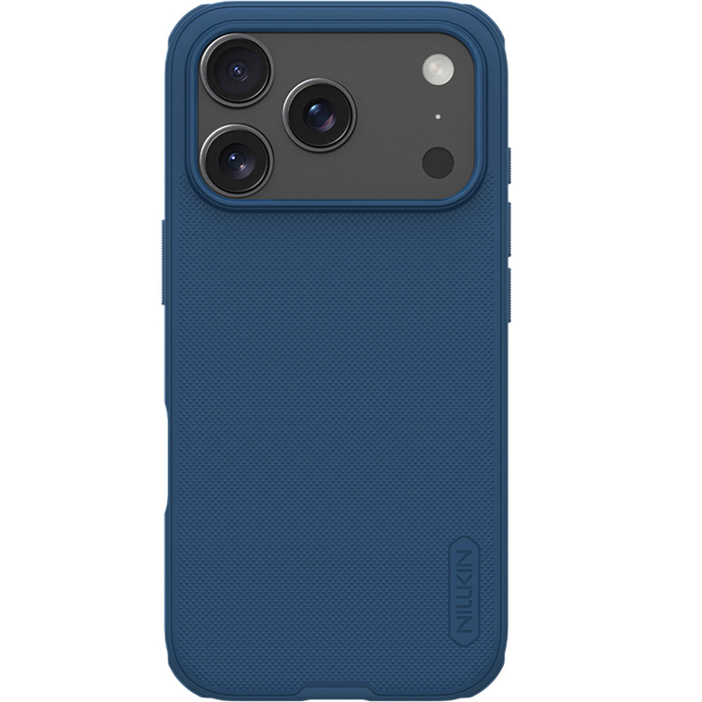 Handyhülle für iPhone 18 Pro Max / 17 Pro Max, Nillkin Super Frosted Shield Pro, Dunkelblau (1/6)