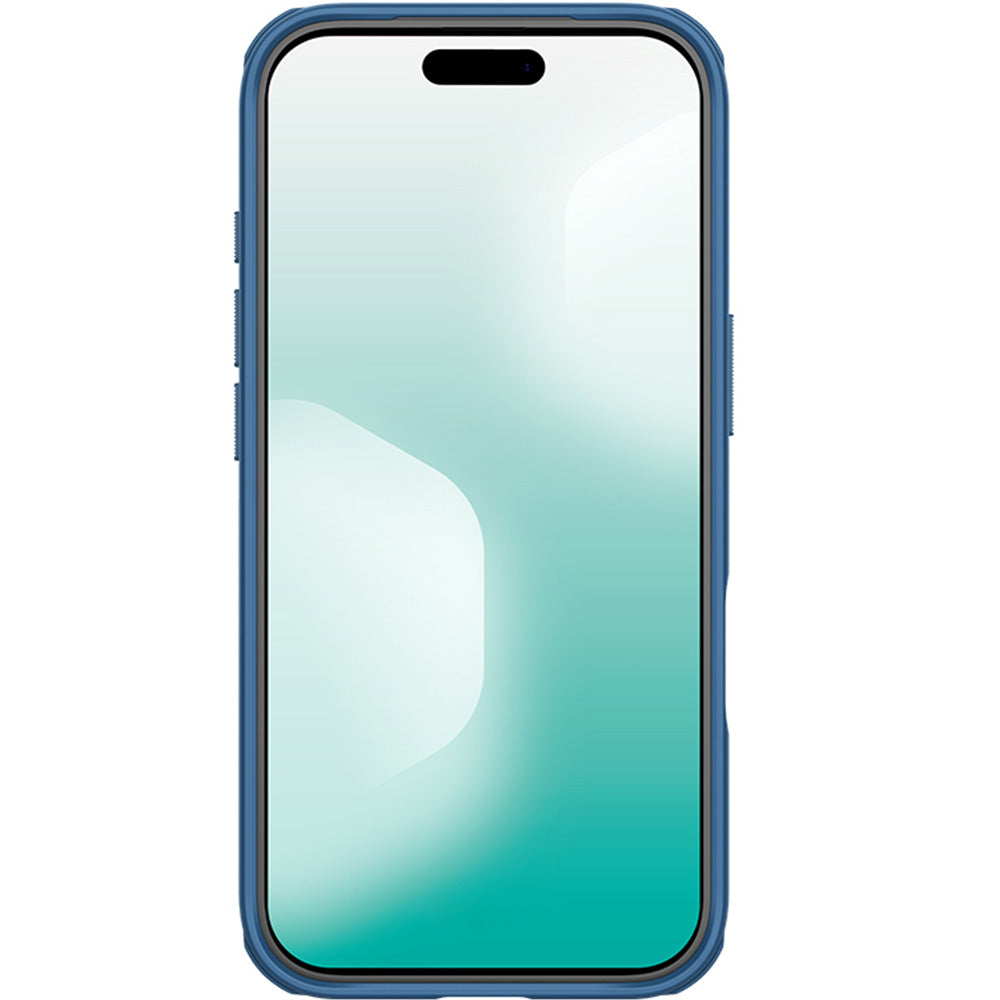Handyhülle für iPhone 18 Pro Max / 17 Pro Max, Nillkin Super Frosted Shield Pro, Dunkelblau (5/6)