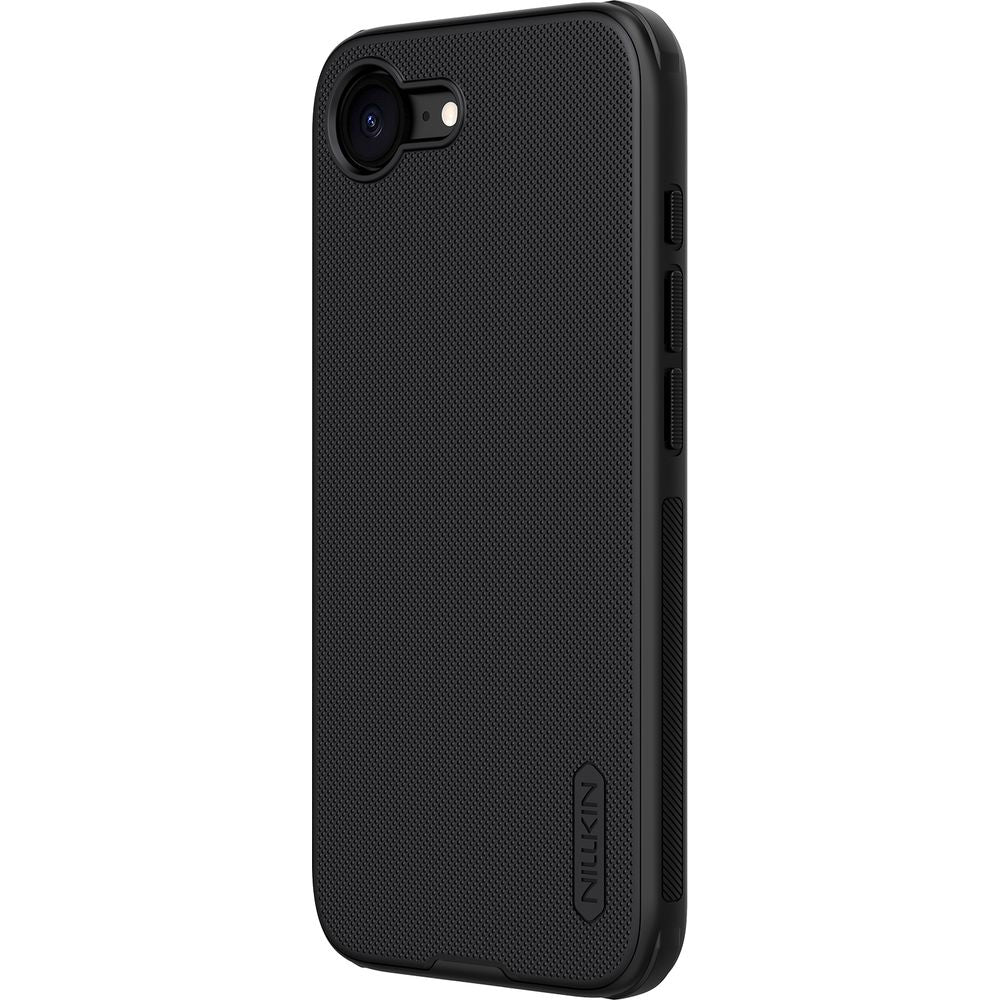 Handyhülle für iPhone 17e / 16e, Nillkin Frosted Shield Pro Magnetic mit MagSafe, Schwarz