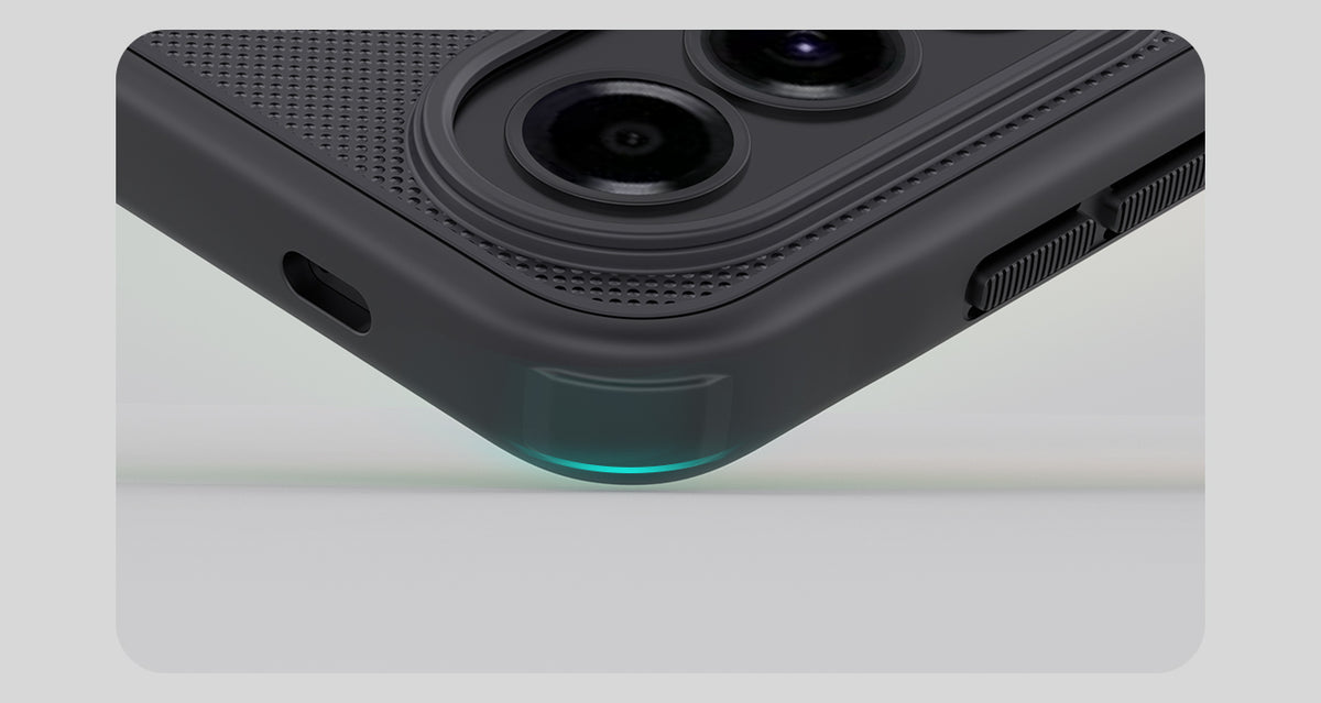 Schutzhülle Nillkin Super Frosted Shield Pro für Galaxy A57 5G, Schwarz