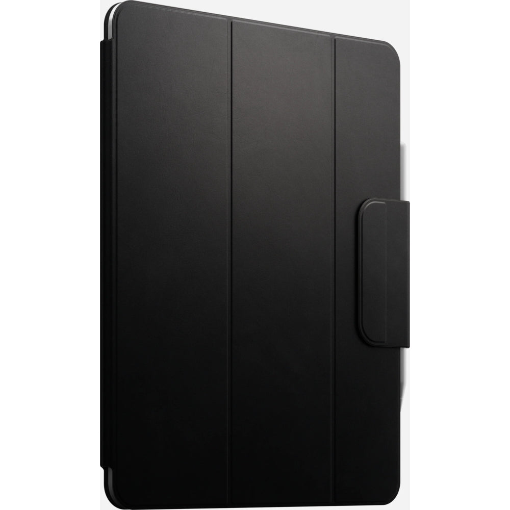 Schutzhülle mit Klappe für iPad Pro 13"(2025/2024), Nomad Leather Folio Plus, Schwarz