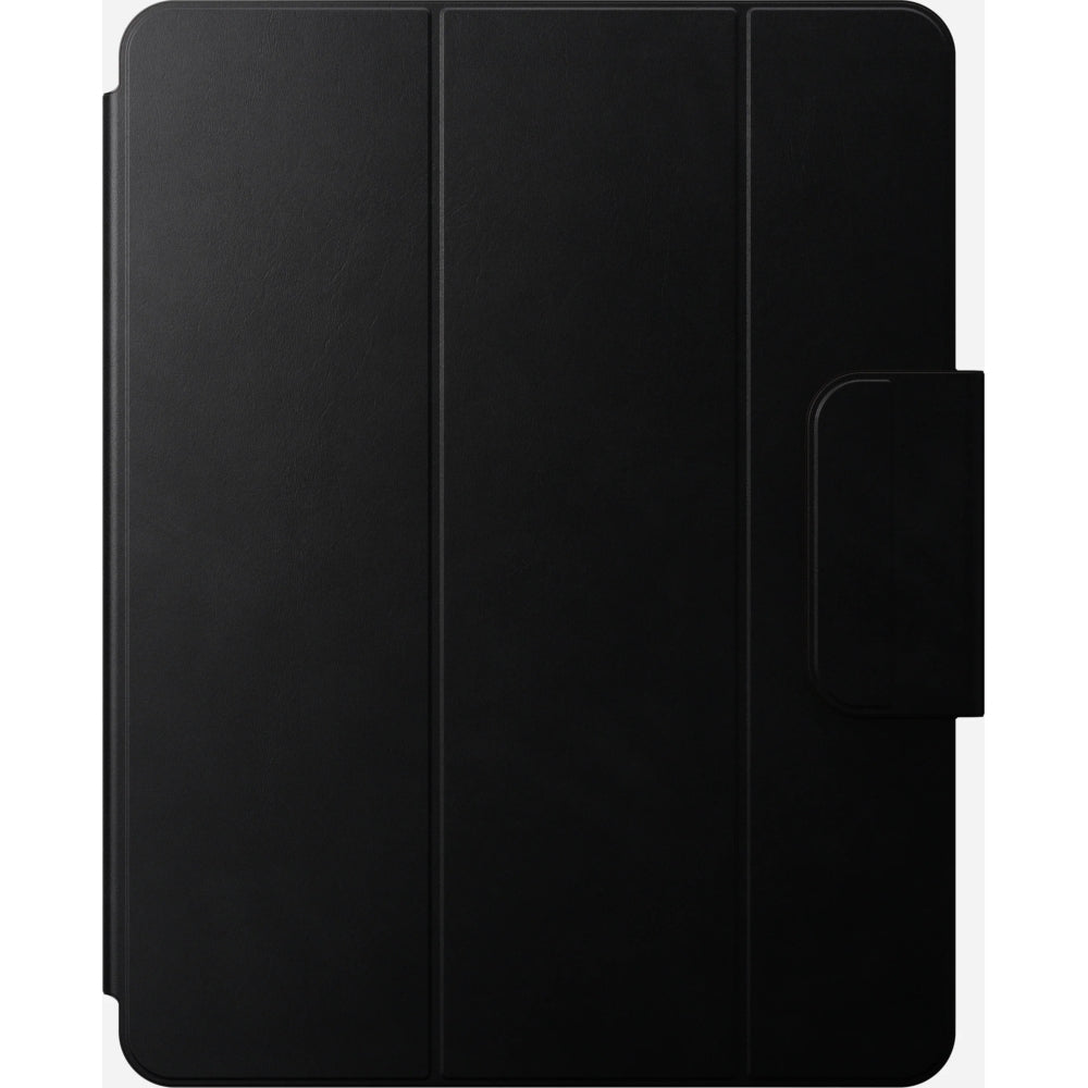 Schutzhülle mit Klappe für iPad Pro 13"(2025/2024), Nomad Leather Folio Plus, Schwarz