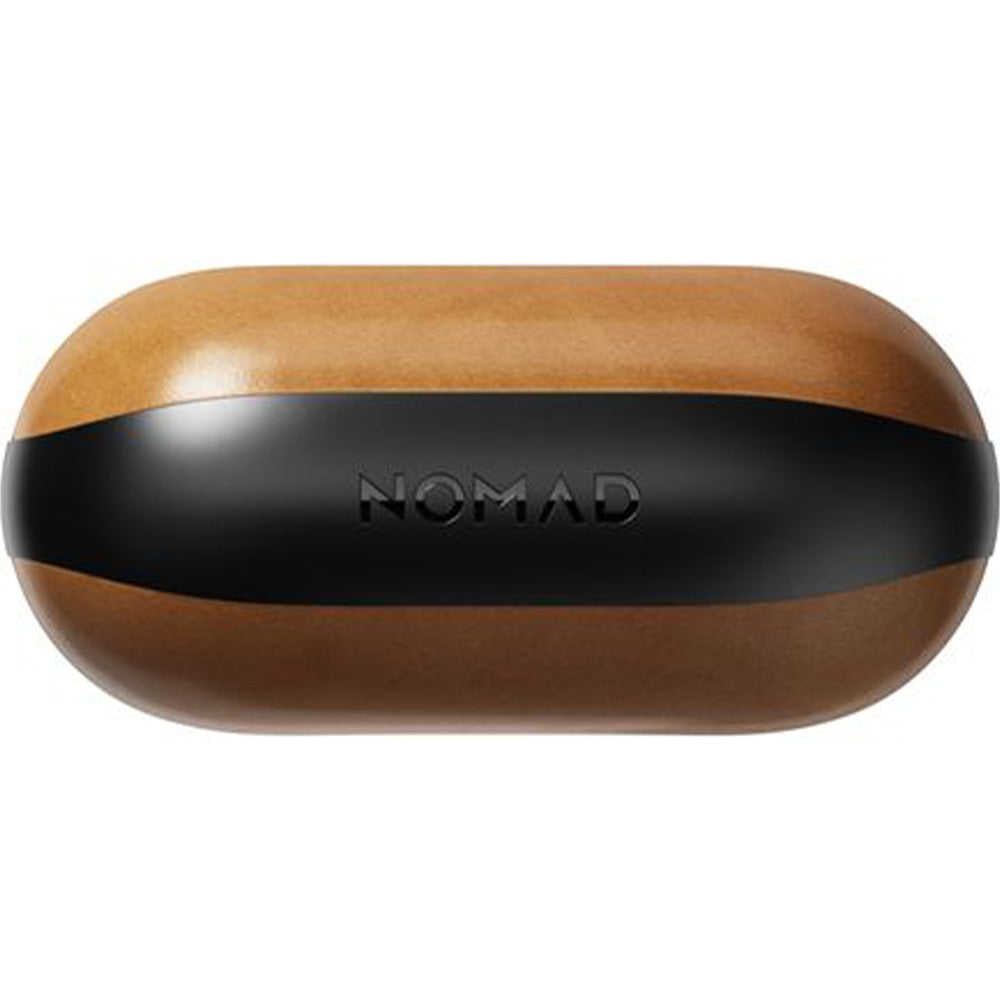 Hülle für AirPods 4, Nomad Modern Leather Case, Hellbraun