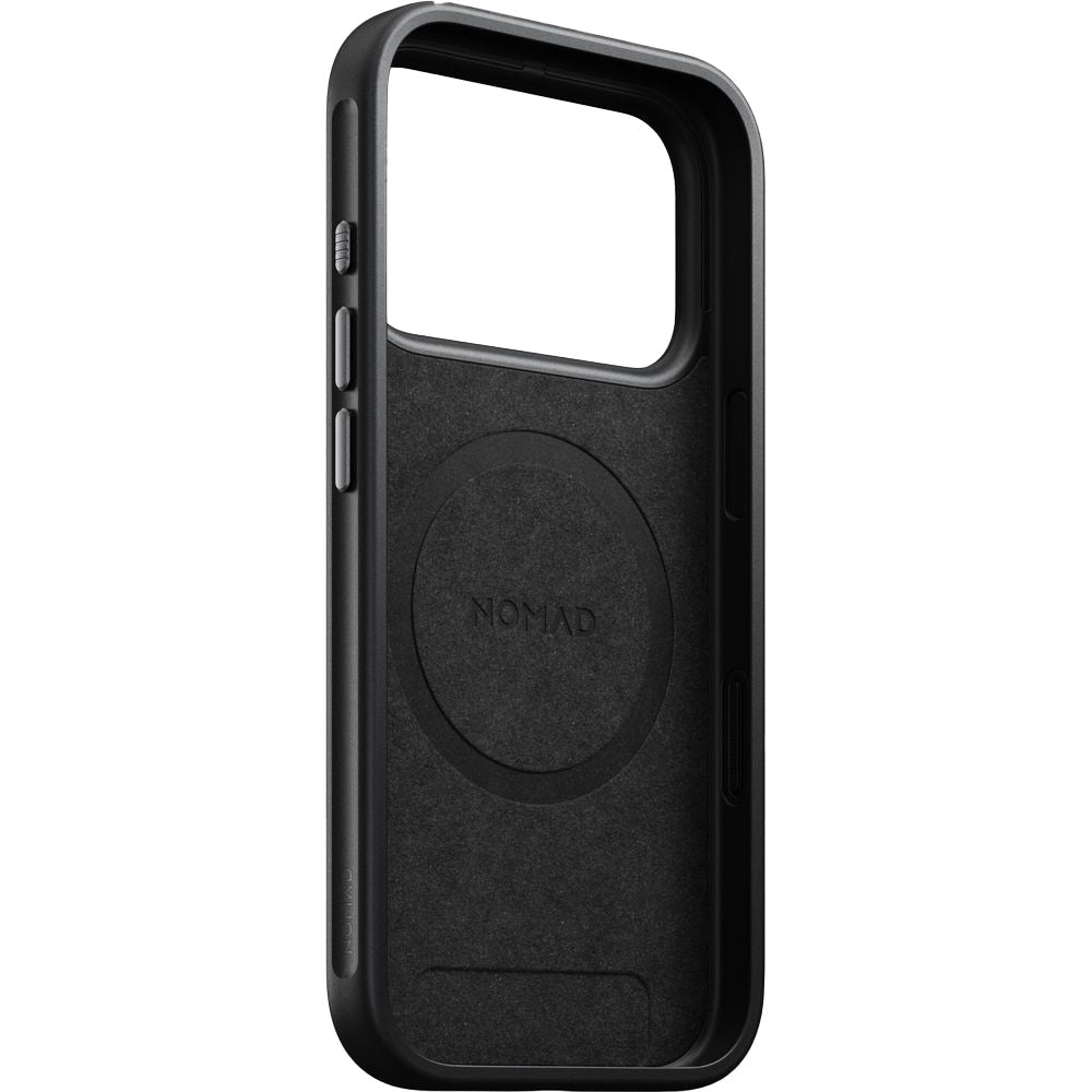 Handyhülle aus Naturleder für iPhone 17 Pro, Nomad Modern Leather Case mit MagSafe, Hellbraun