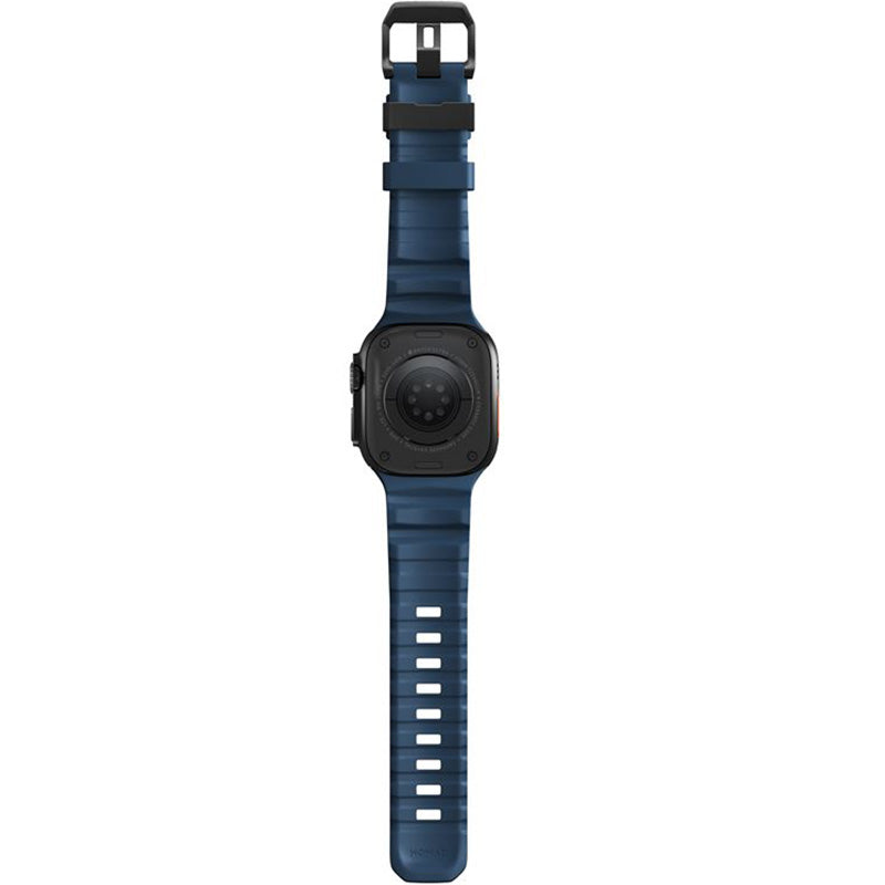 Armband für Apple Watch 49/46/45/44 mm, Nomad Rocky Point Band, Dunkelblau