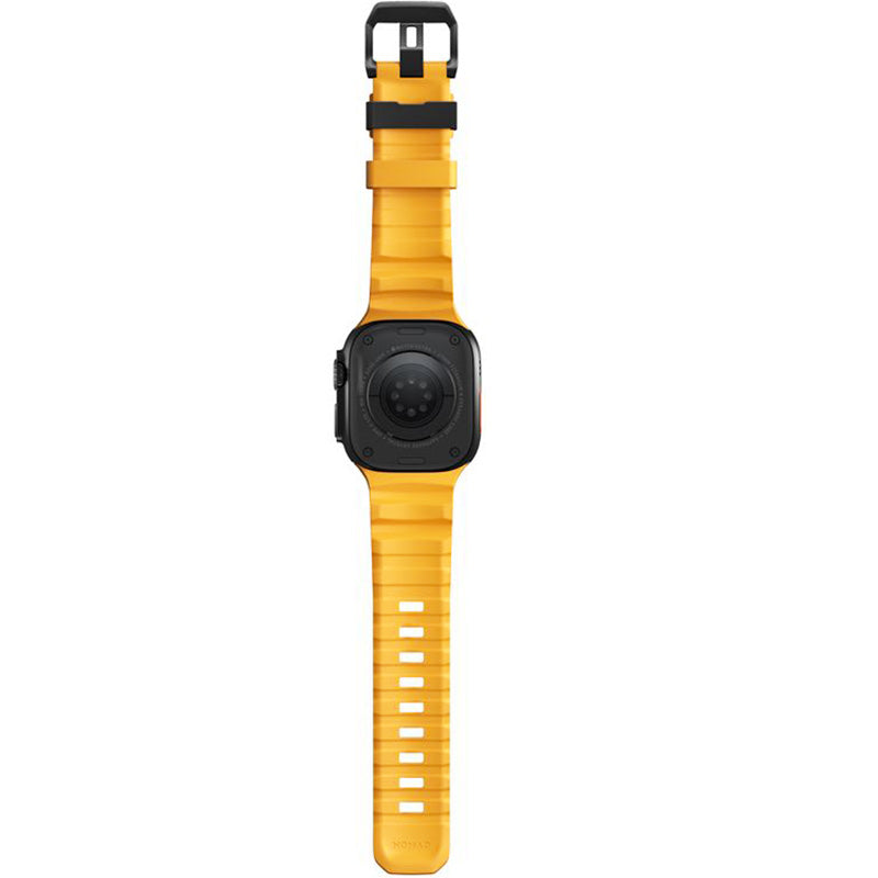 Armband für Apple Watch 49/46/45/44 mm, Nomad Rocky Point Band, Gelb