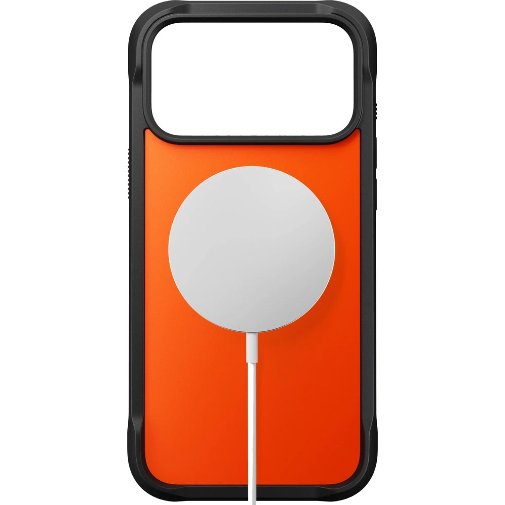 Handyhülle für iPhone 17 Pro Max, Nomad Rugged Case für MagSafe, Orange