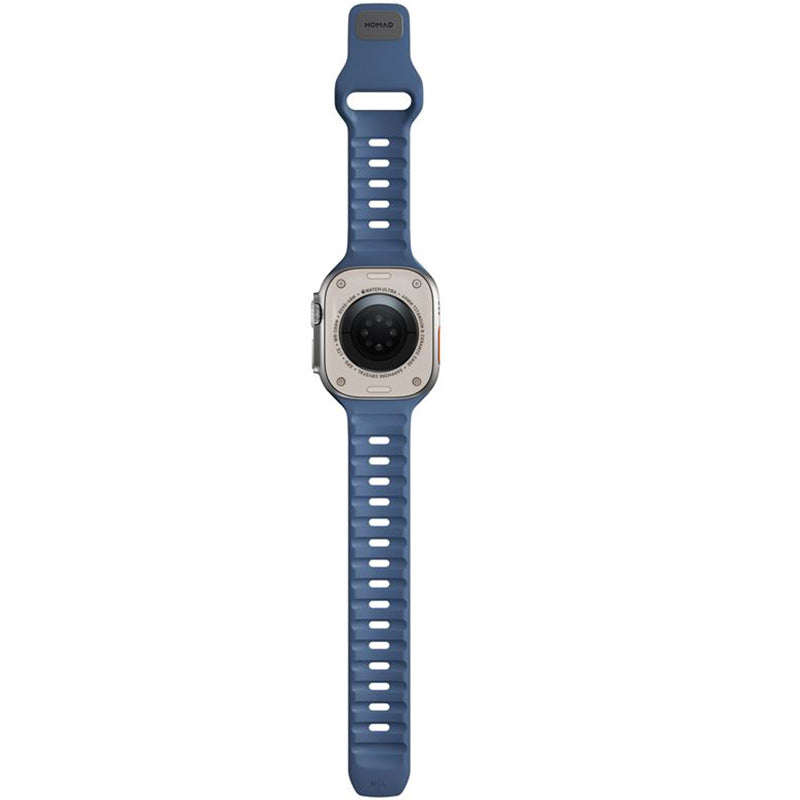 Armband für Apple Watch 49/46/45/44 mm, Nomad Sport Strap, Dunkelblau