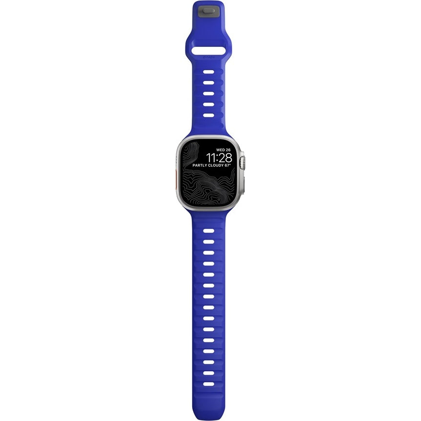 Nomad Sport Strap für Apple Watch 49/46/45/44 mm, Blau
